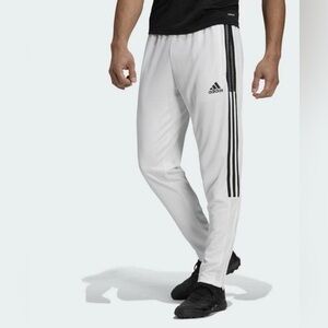 Adidas white tiro training pants for men
